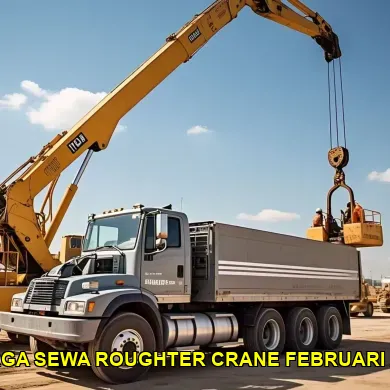harga sewa roughter crane februari 2025